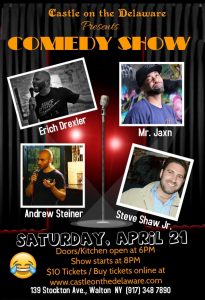 Comedy Show at the Castle on the Delaware